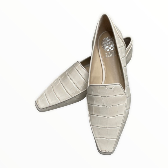 Vince Camuto Shoes - Vince Camuto Warm White Slip on Shoes Size 7.5 M